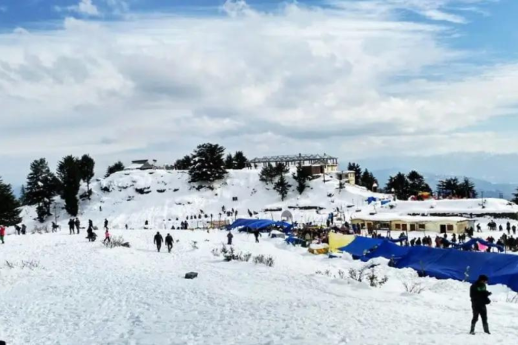 Beautiful view of Shimla hills and colonial charm, a perfect extension to the Golden Triangle Tour